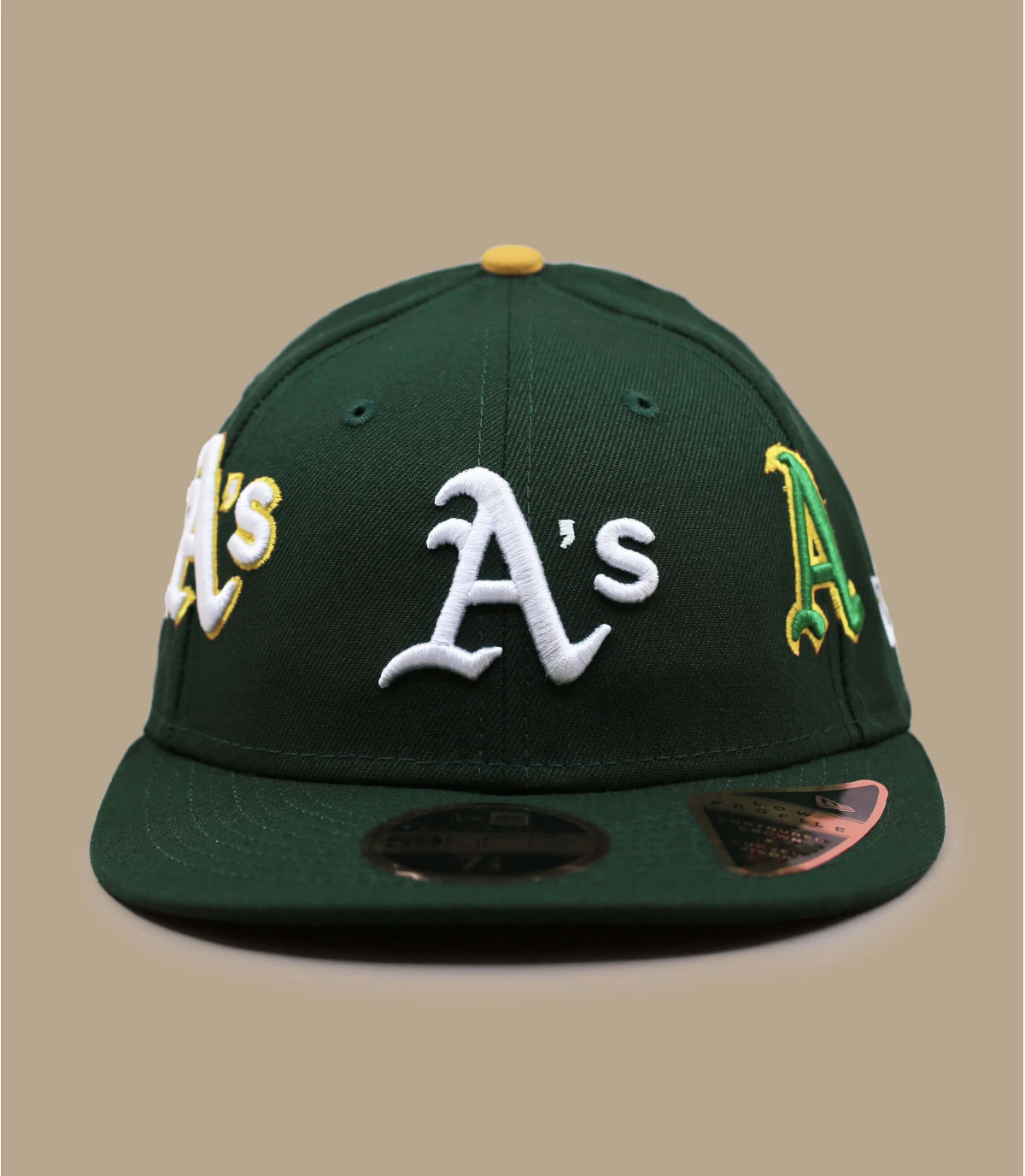 NEW ERA All Over Logo 5950 Low Profile Athletics – Image 2