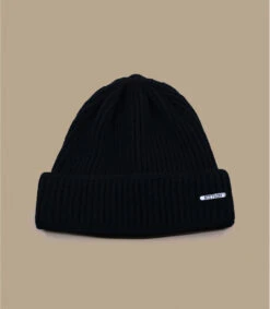 Stetson Beanie Merino Wool Black