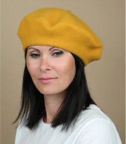 Beret Classique Moutarde