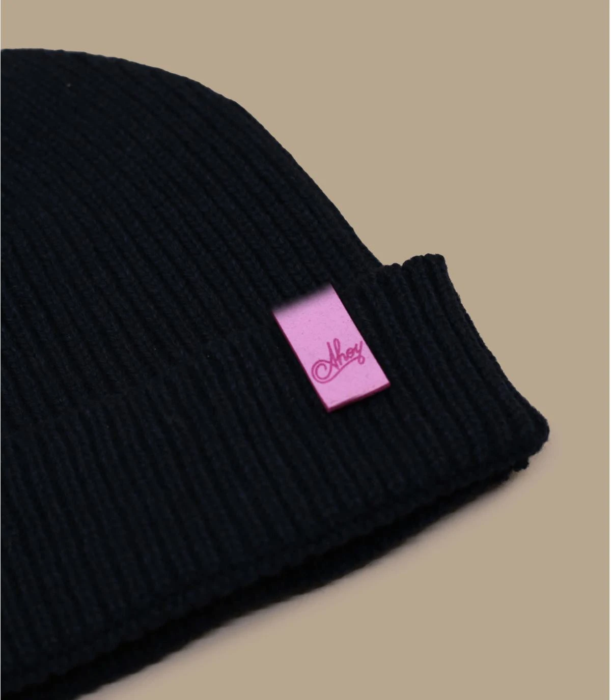 Bonnet Ahoy Navy Pink . Eco & Fabriqué En France – Image 2