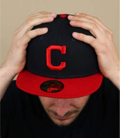 NEW ERA Casquette MLB AC Perf Indians