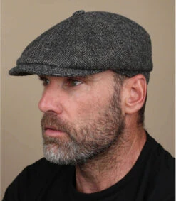 Stetson Hatteras Woolrich Grise Foncée