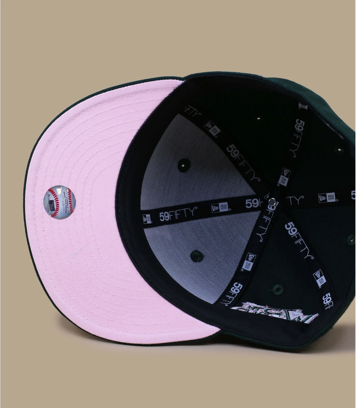 NEW ERA Side Patch 5950 LA Green & Pink – Image 6