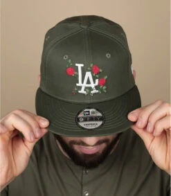 NEW ERA Snapback Flower 950 LA Olive