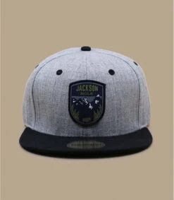 Snapback Jackson Hole Grey Black