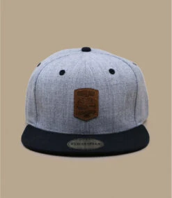 Snapback Pillow Line Grey Black