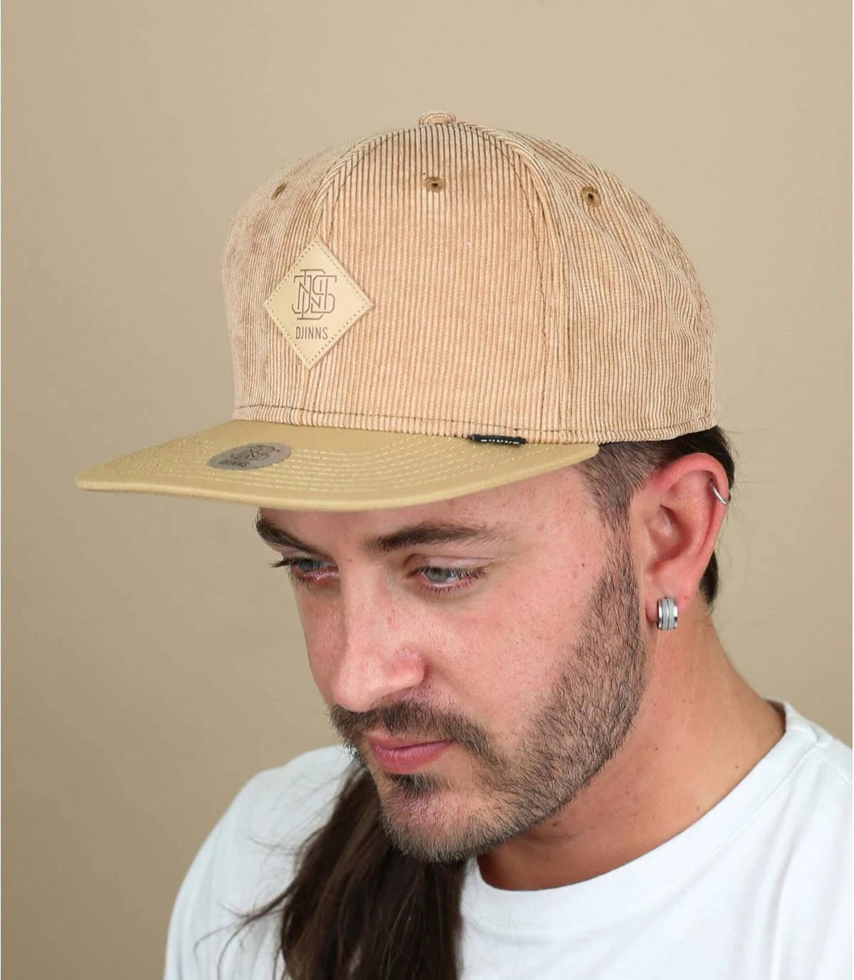Snapback Softcord Sand