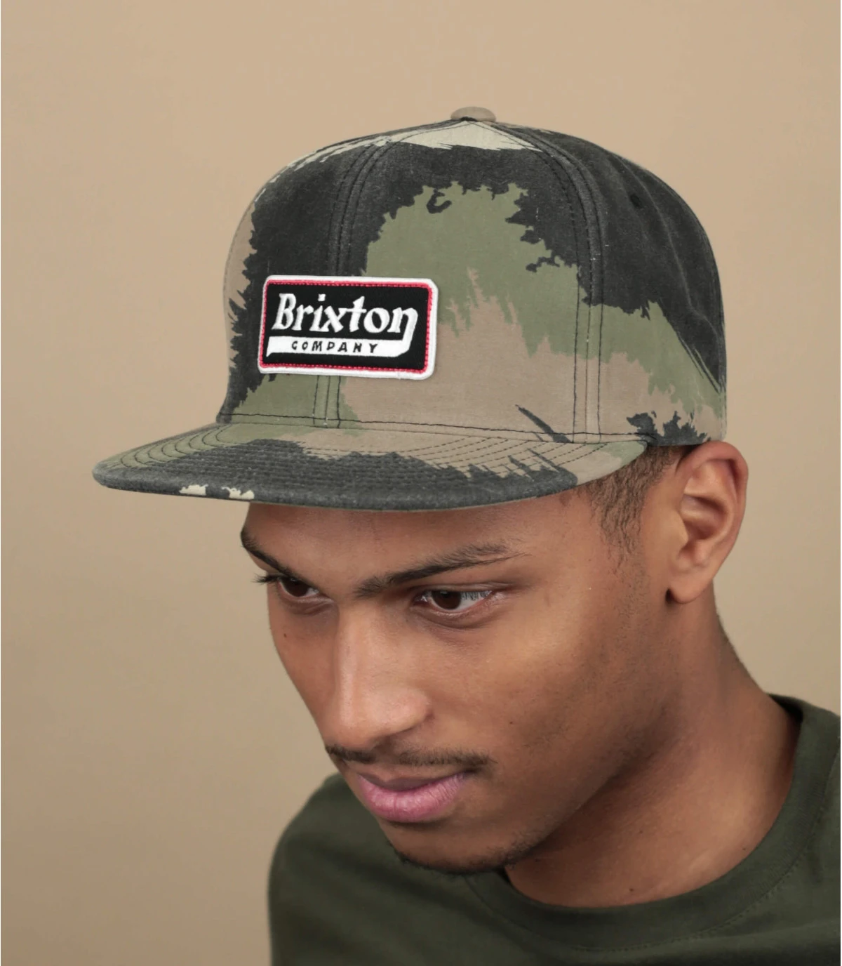 Brixton Steadfast Snapback Camo